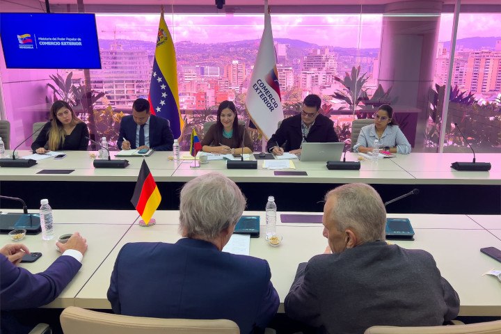Delegación alemana explora oportunidades de inversión en Venezuela