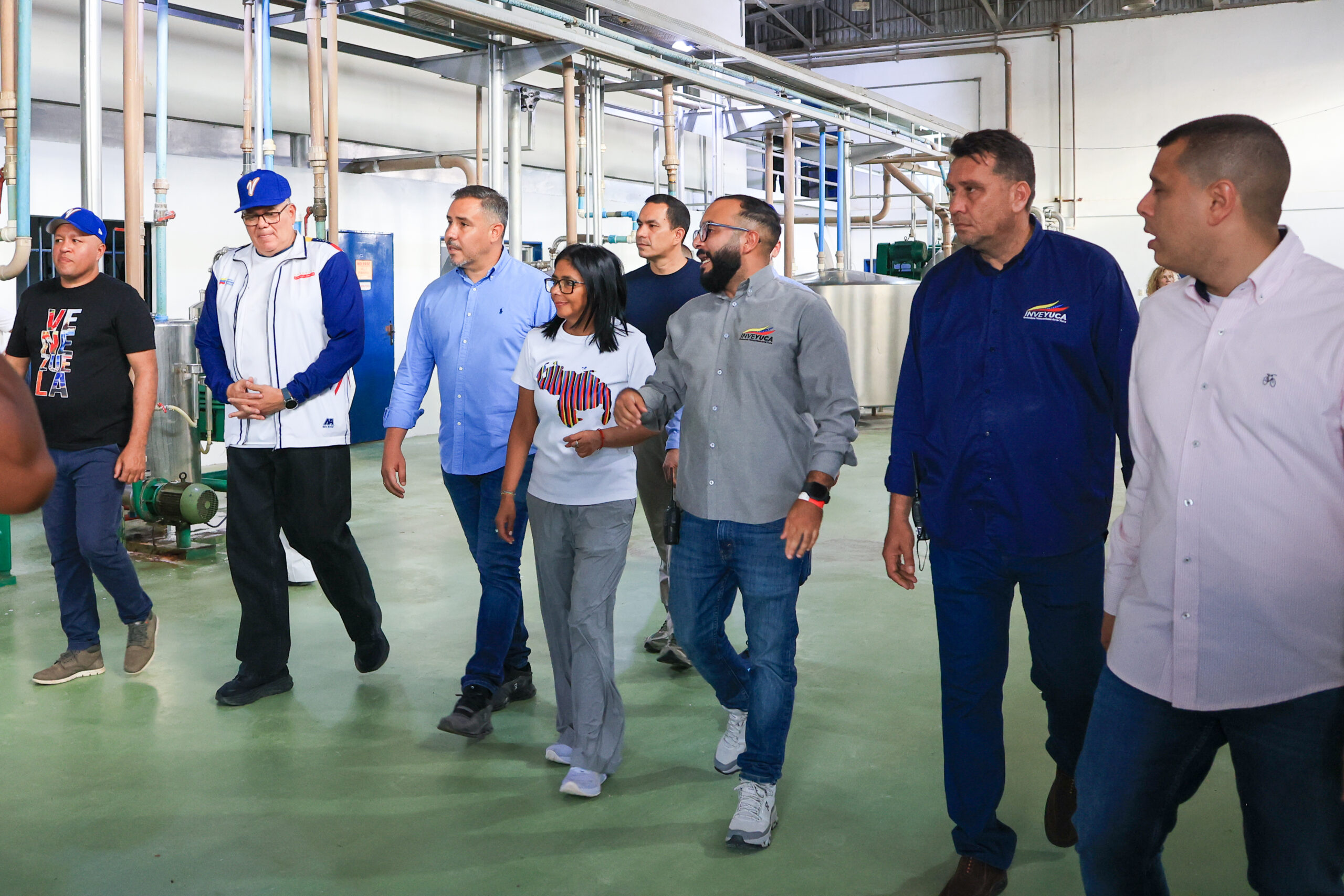 ​Rumbo a la economía post-petrolera: Delcy Rodríguez consolida el Motor Exportador desde la planta Inveyuca en Anzoátegui