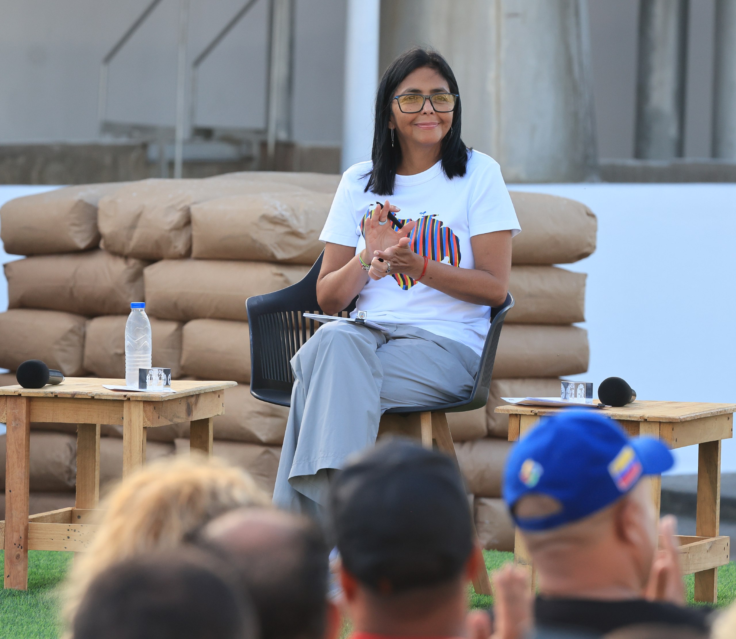 Venezuela se respeta: Delcy Rodríguez exige a las potencias el cese de sanciones
