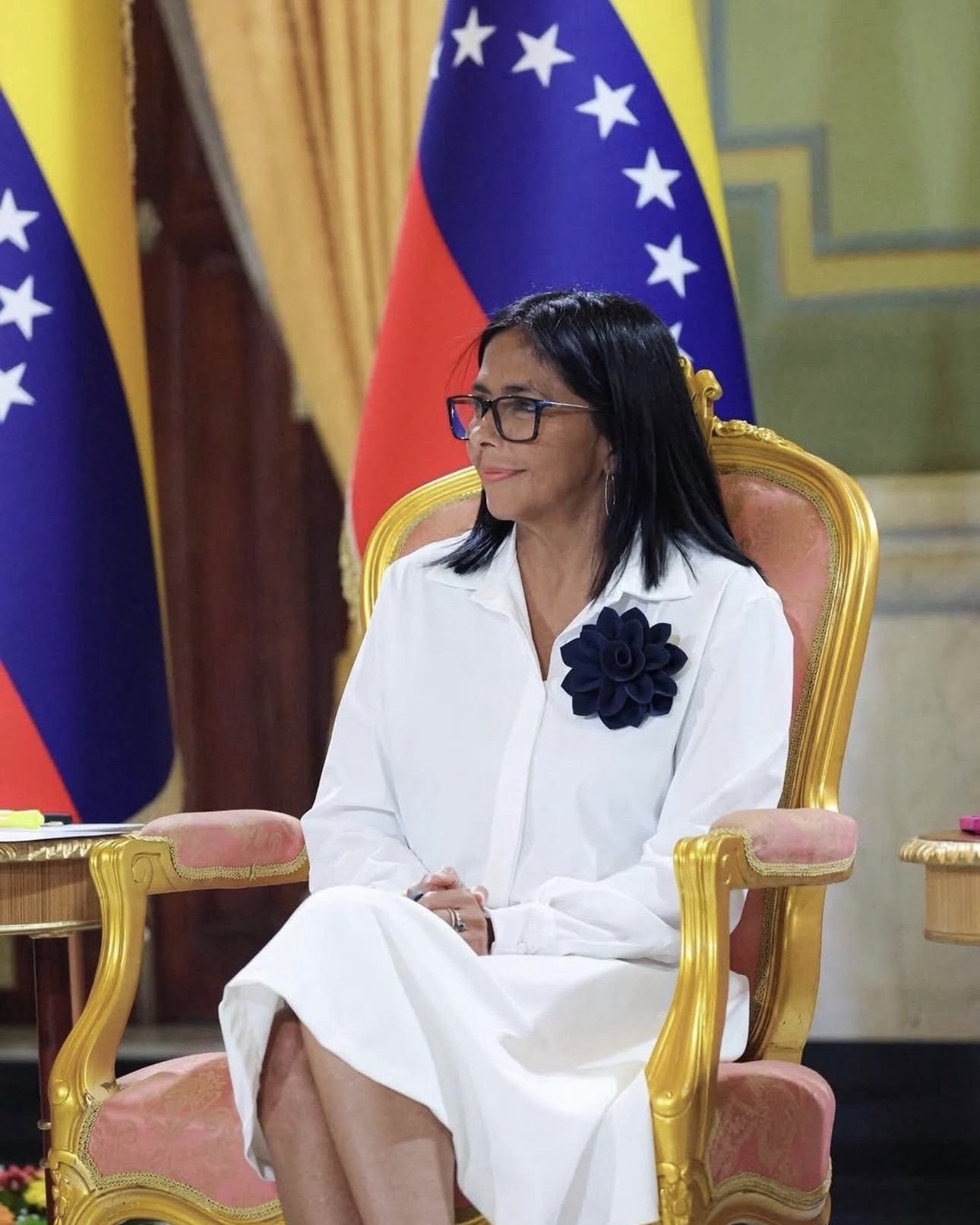 Presidenta (E) Delcy Rodríguez revienta las redes por su cumpleaños