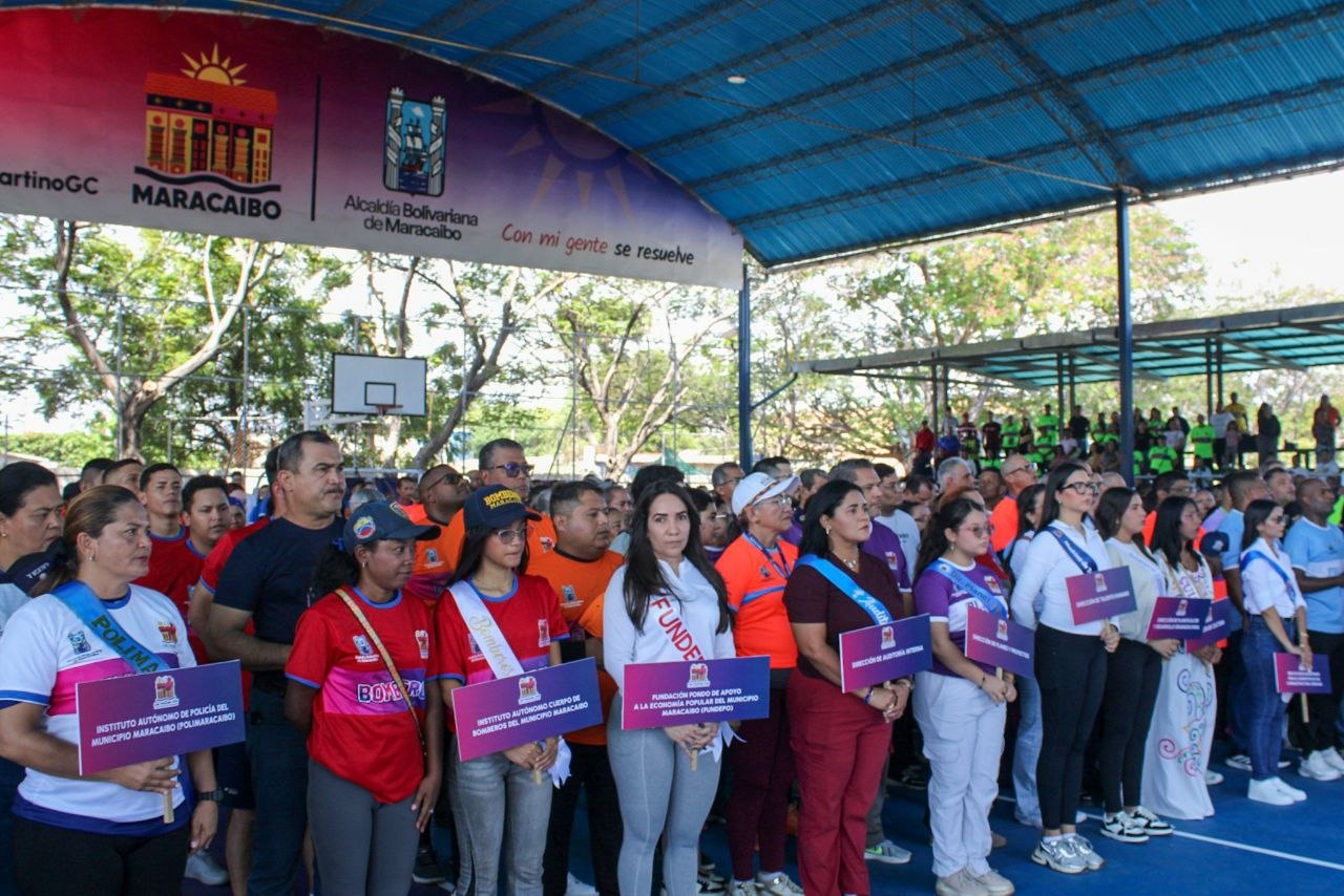 Alcaldía de Maracaibo inaugura Juegos Interdependencias
