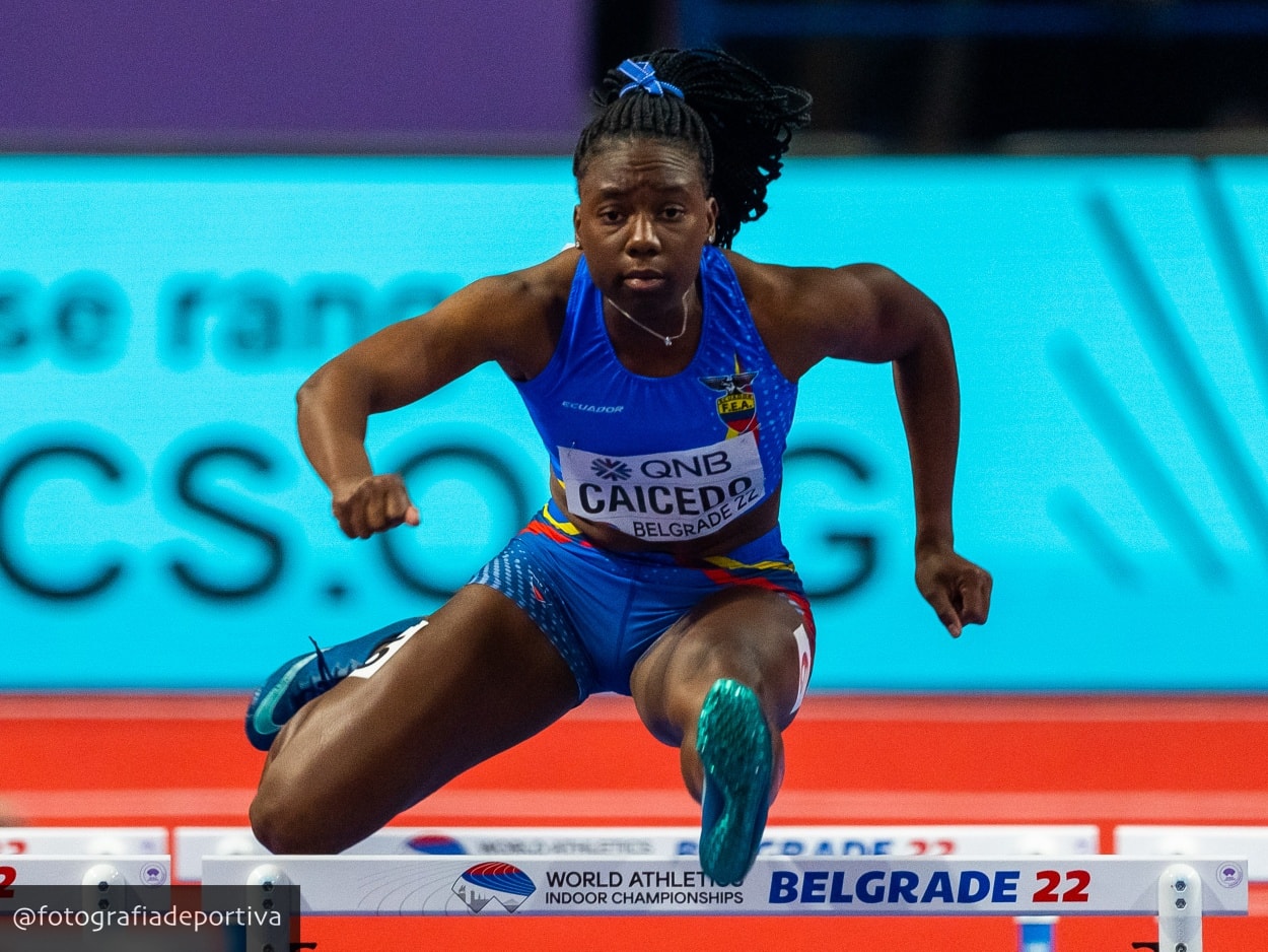 Sudamericanos del atletismo compiten en Caracas
