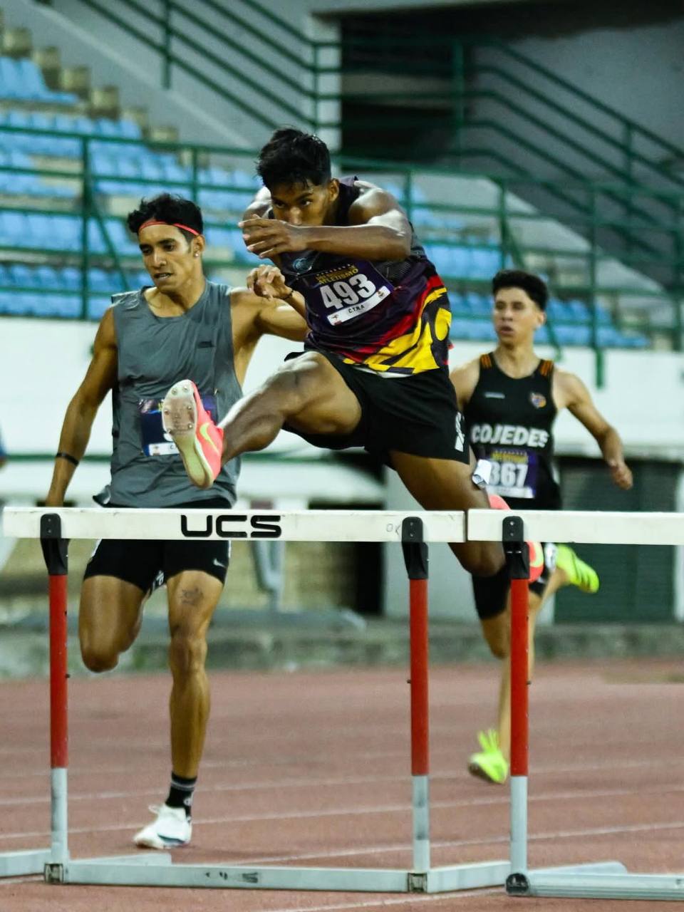 Oscar Rodríguez y Orangys Jiménez resaltaron en atletismo