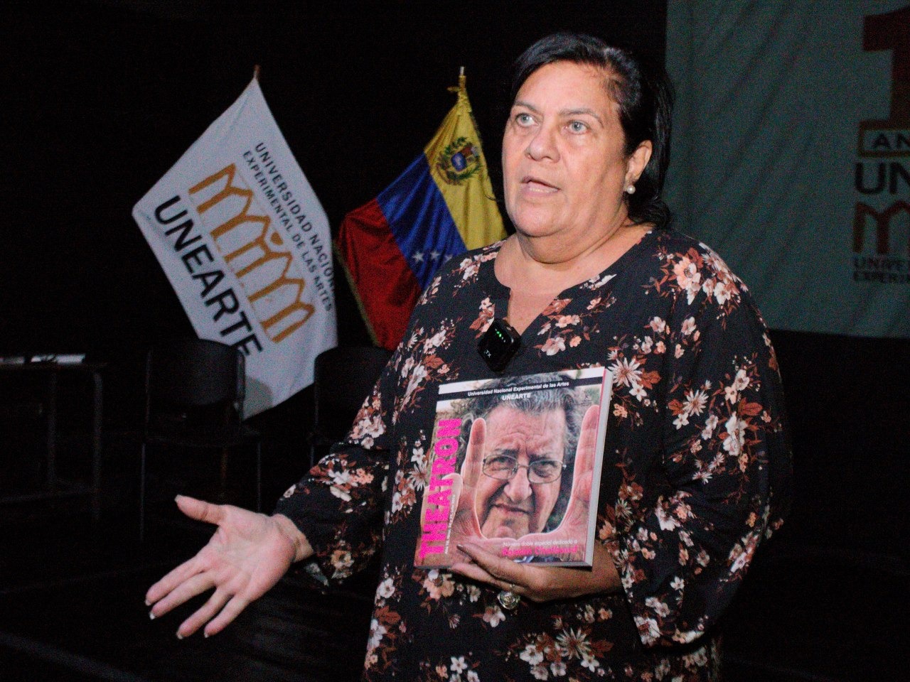 Recordaron a Román Chalbaud en la Unearte