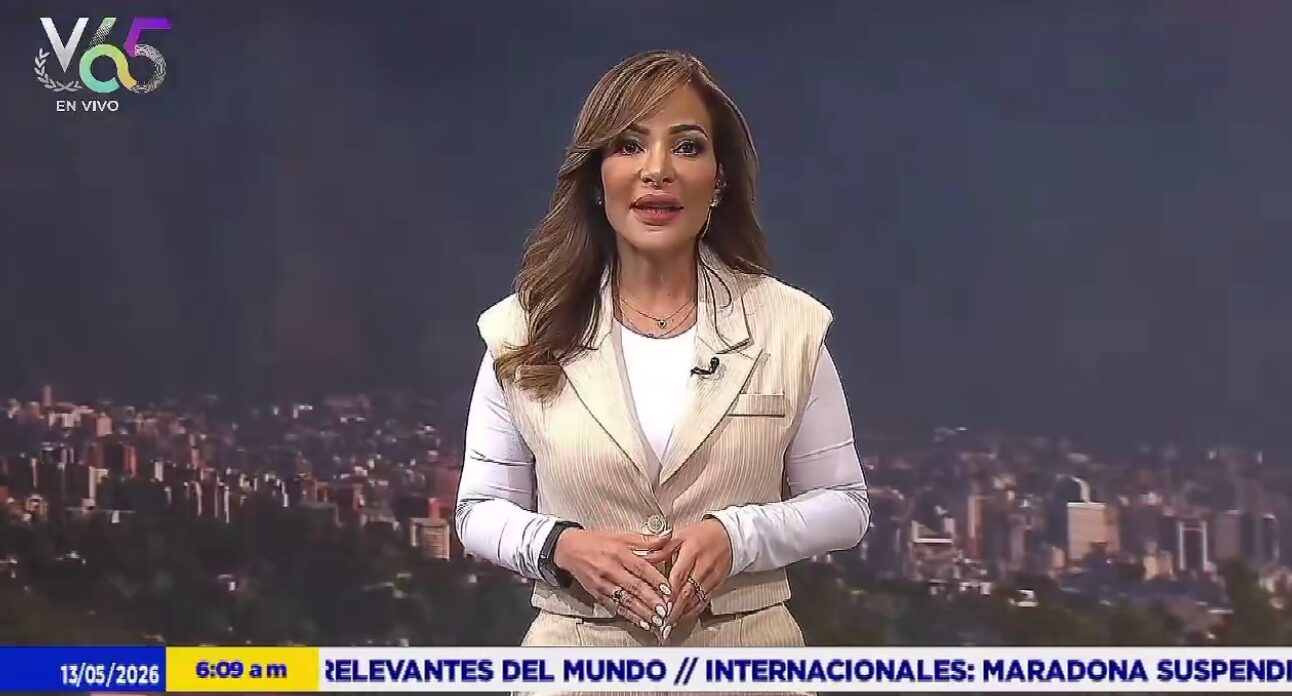 Periodista de Venevisión rectifica y ratifica respeto a la presidenta (E) Delcy Rodríguez 