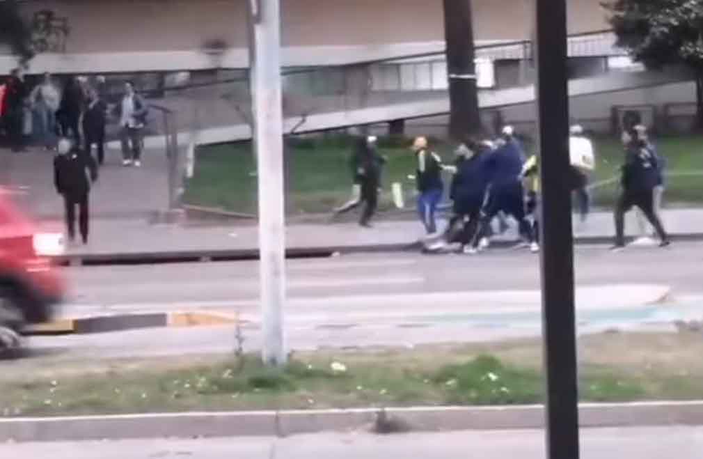Incidentes en Uruguay dejan heridos y represión policial