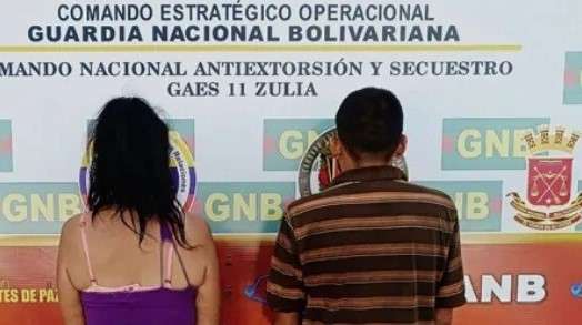 Cicpc detiene a pareja con explosivo en Maracaibo