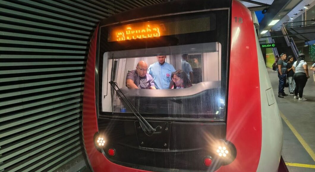 Metro Los Teques reincorpora el tren Metrópolis número 18 para mejorar el servicio a los Altos Mirandinos
