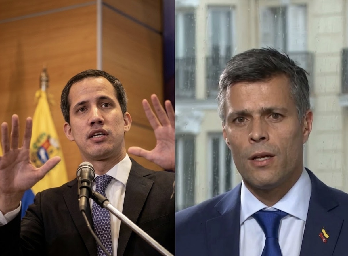 Hinterlaces: Juan Guaidó y Leopoldo López lideran el rechazo nacional