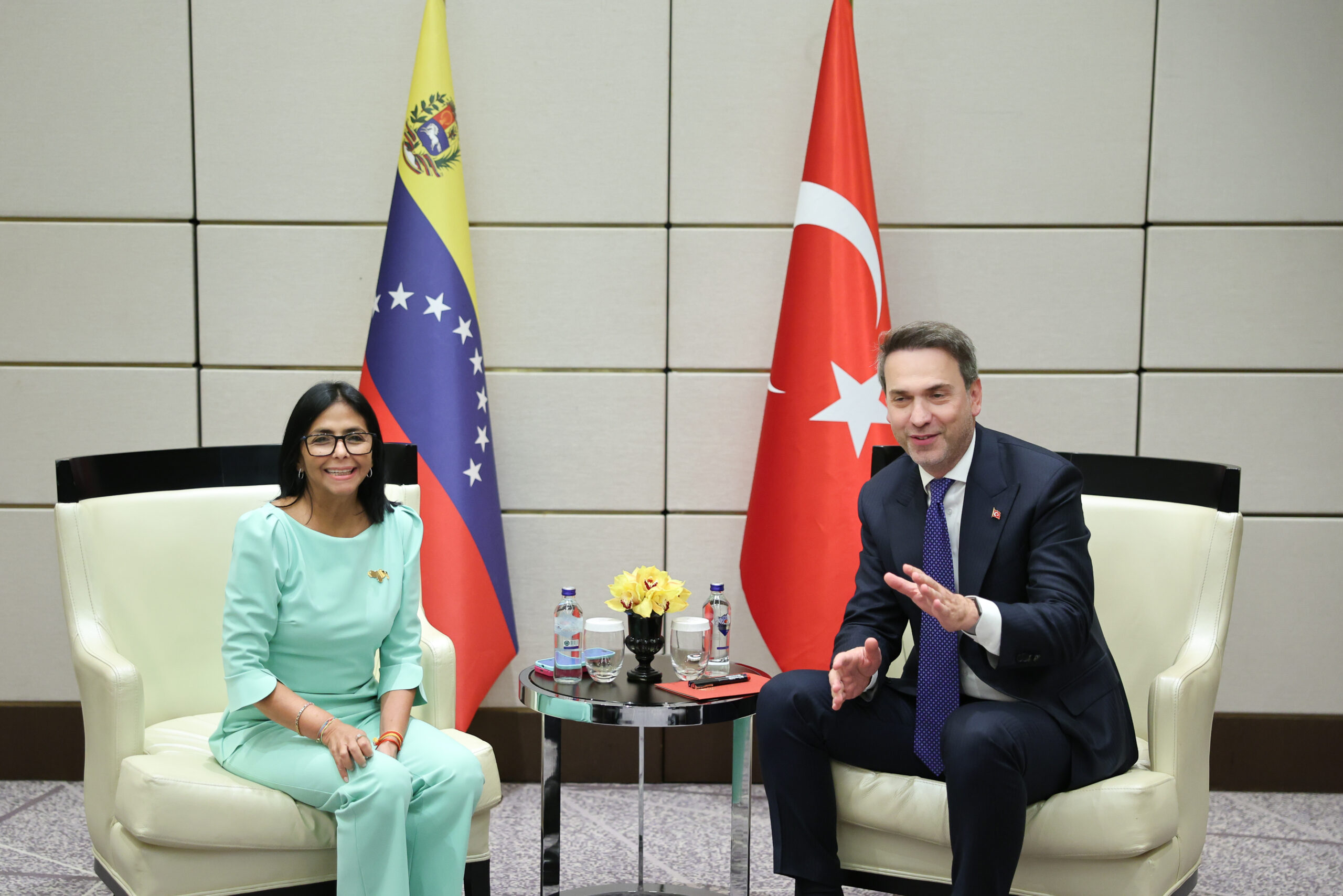 Ofensiva energética: Delcy Rodríguez activa agenda de alto nivel en Türkiye