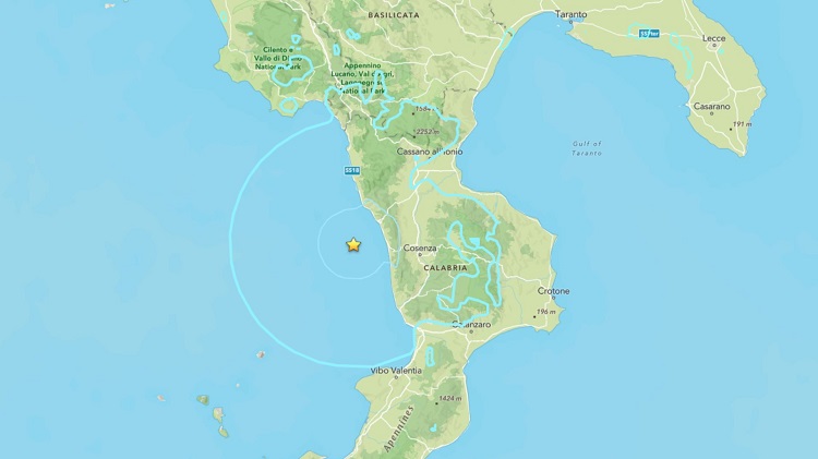 Protección Civil activa protocolos preventivos en el sur de Italia tras un sismo de magnitud 6,2