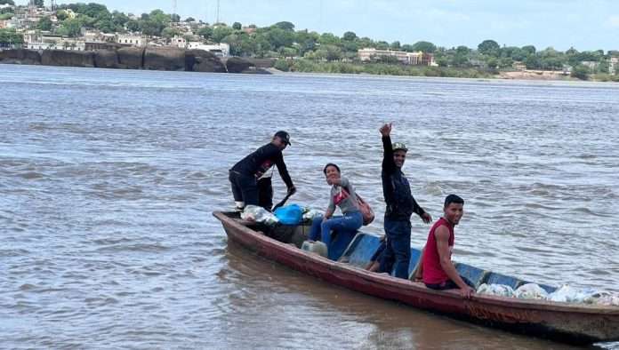 Orinoco: 12,35 metros y 400 familias desalojadas