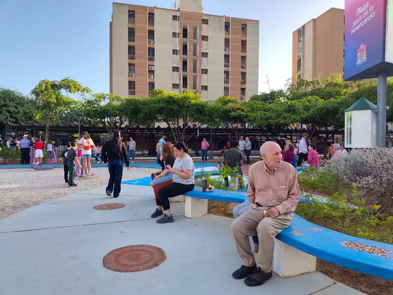 Plaza Jesús de la Misericordia resucitó para 4.500 habitantes