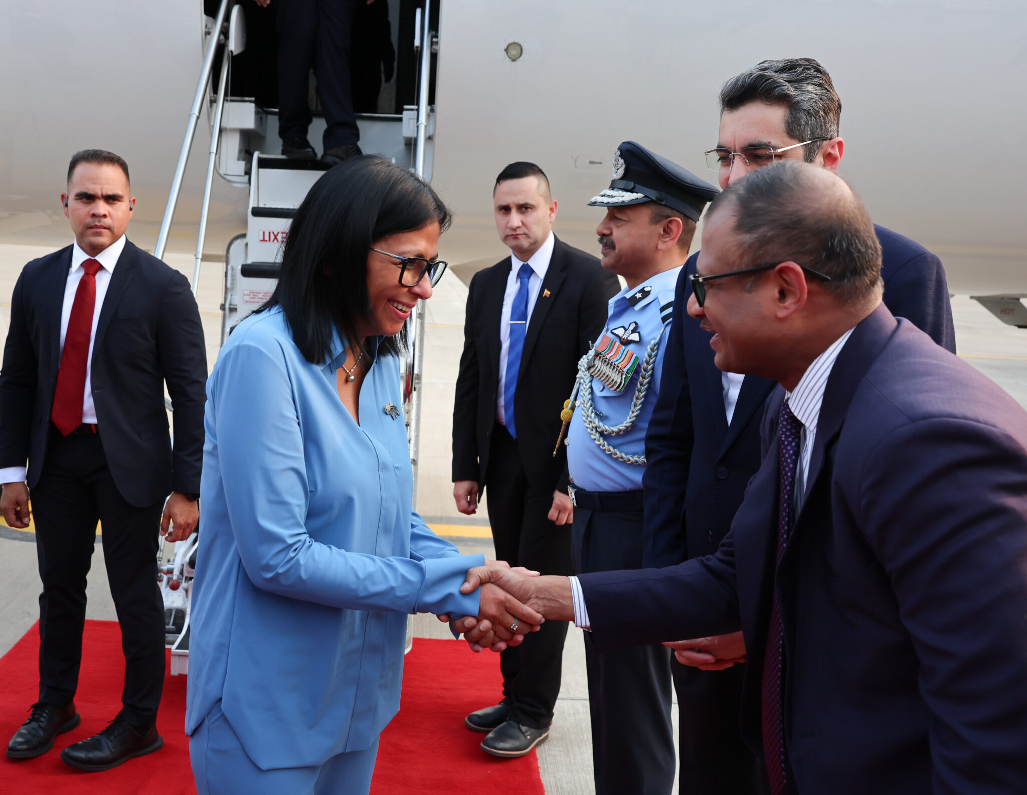 Rodríguez llega a la India e inicia agenda de alto nivel