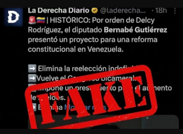 Gobiernos desmiente noticia sobre proyecto para reformar la Constitución