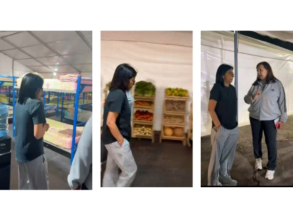 Presidenta (E) supervisa avance de campamento El Ávila