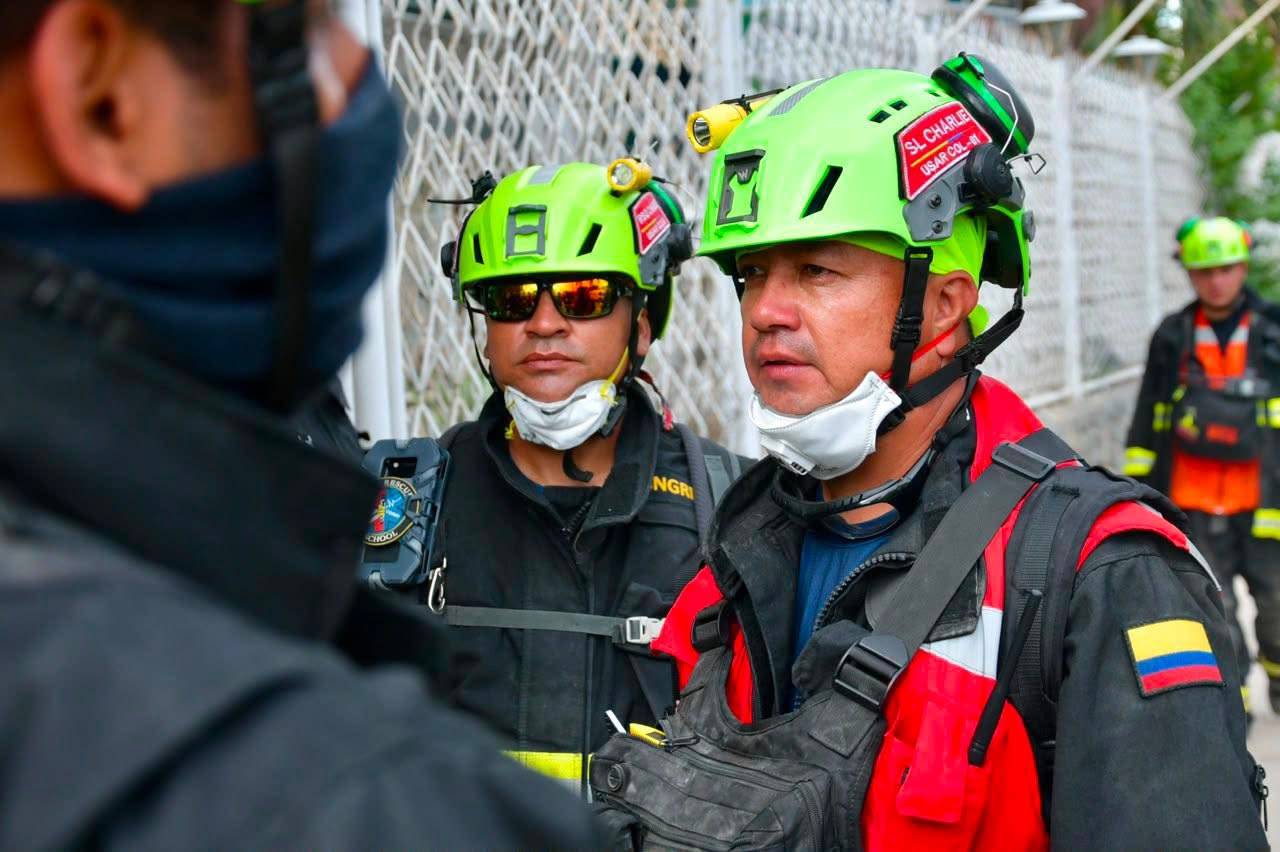 Colombia completa 8 días de rescates con tecnología de punta