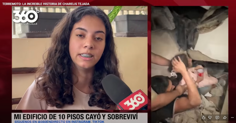 Terremoto: la increible historia de Charelis Tejada