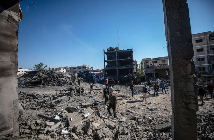 Ataque aéreo israelí deja siete palestinos muertos en Gaza