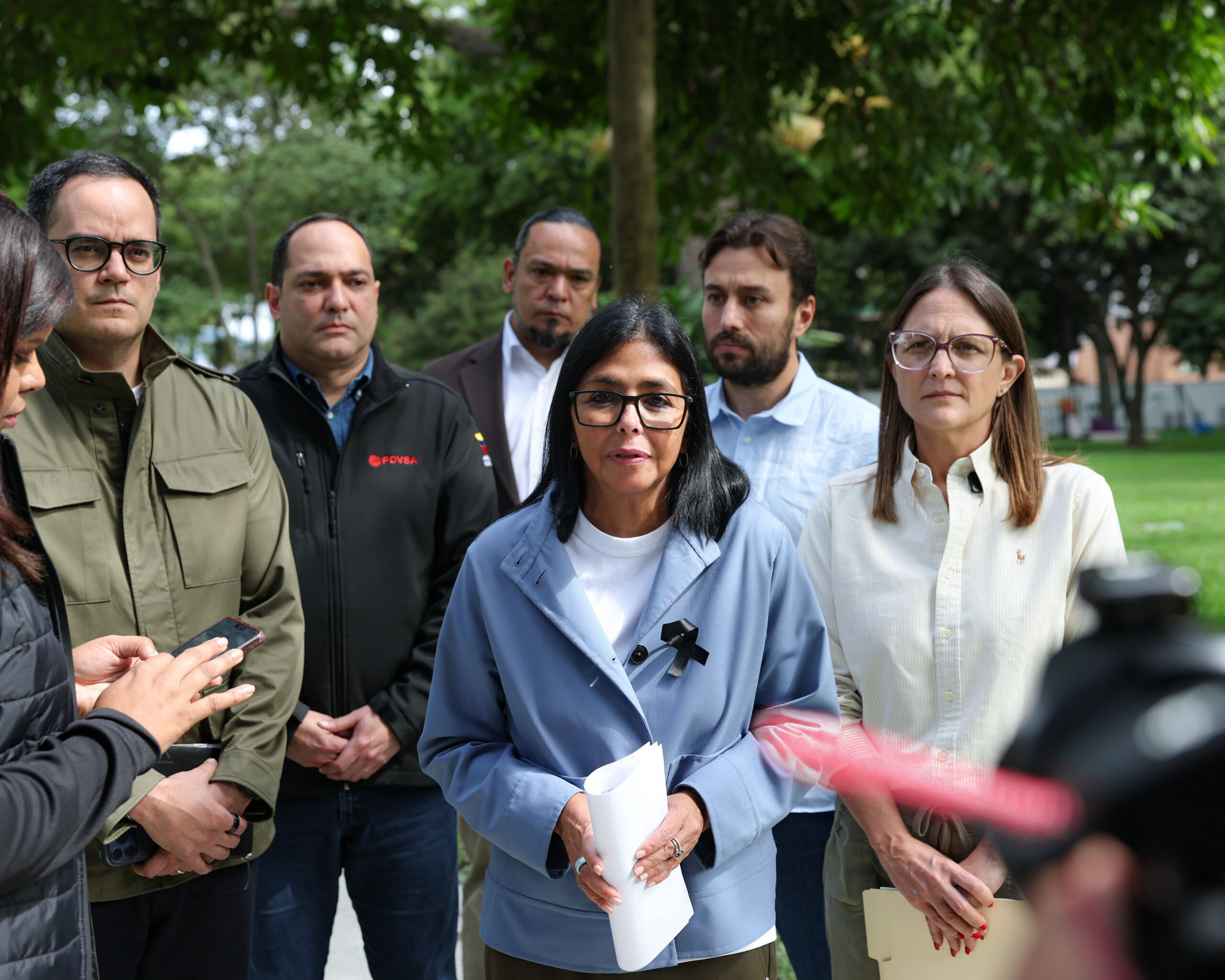 ¿Detendrá su agenda Delcy Rodríguez por motivos de salud?