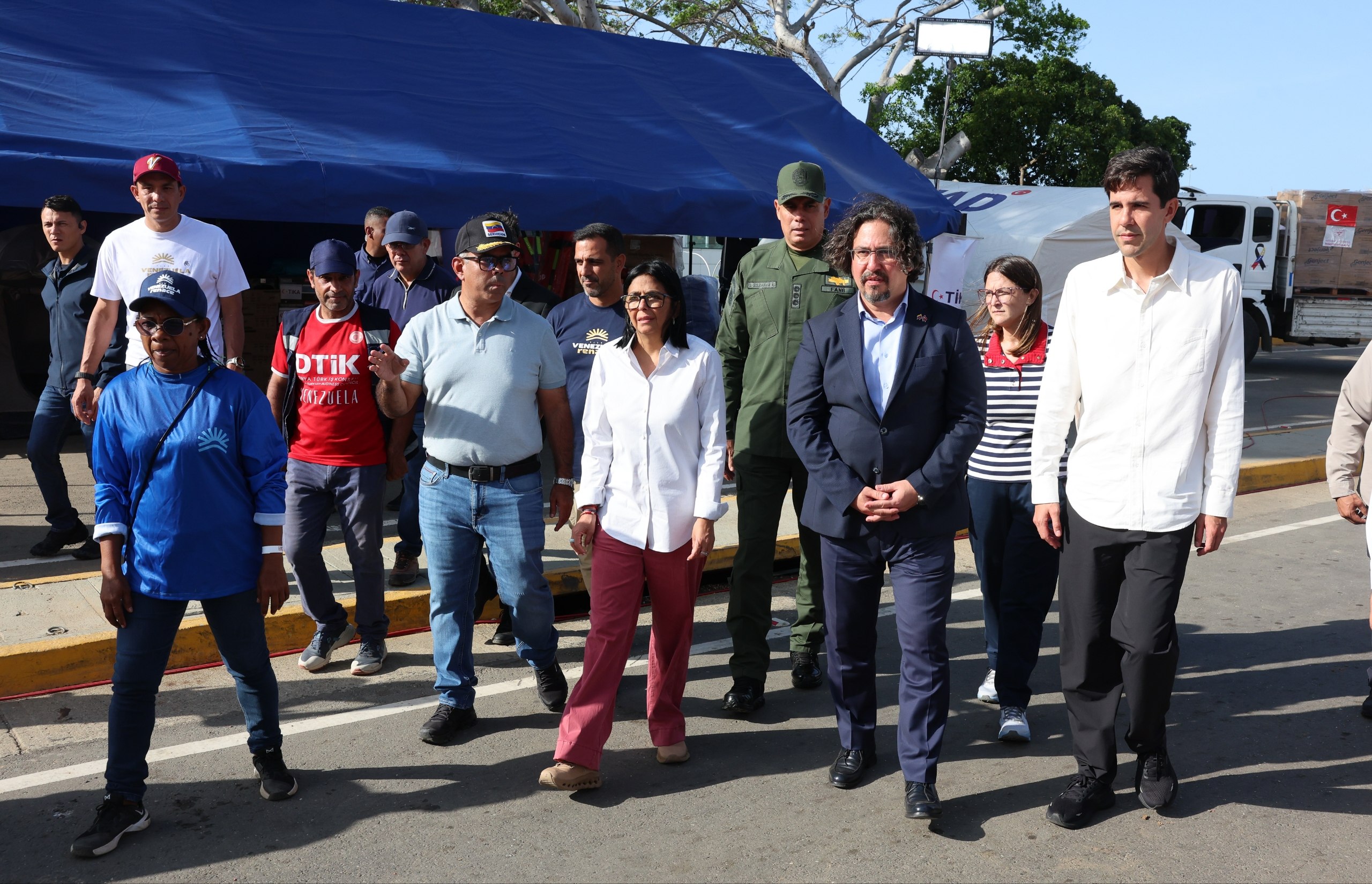 Venezuela recibe 33,9 toneladas de ayuda humanitaria de Türkiye tras emergencia sísmica