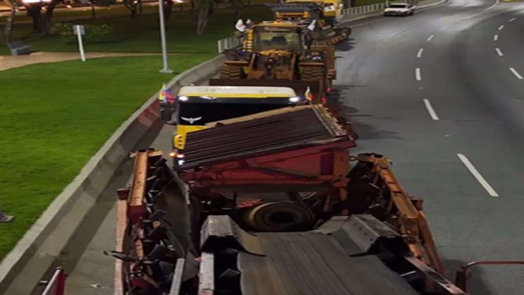 Llegan trenes de trituración para manejo de escombros