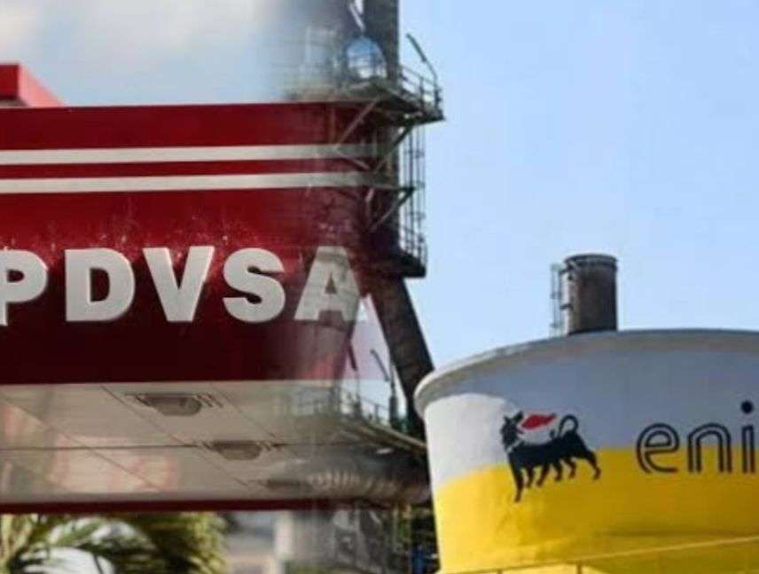 Petrolera italiana ENI negocia contratos con Pdvsa