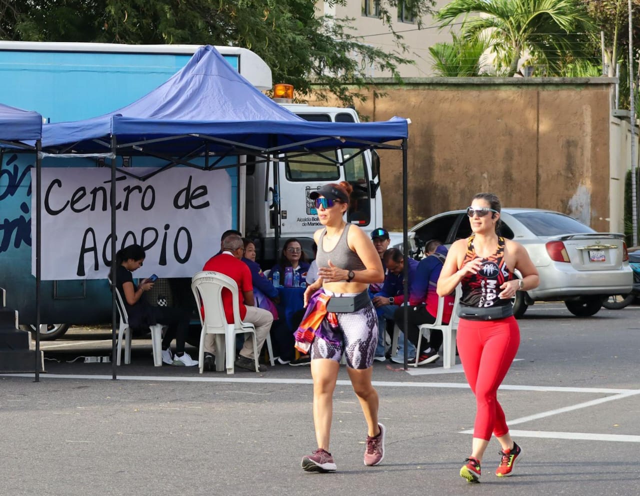 ¿Ciclovía o centro de ayuda humanitaria?