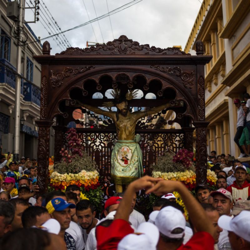 150.000 peregrinos: la multitud que se prepara para el Santo Cristo