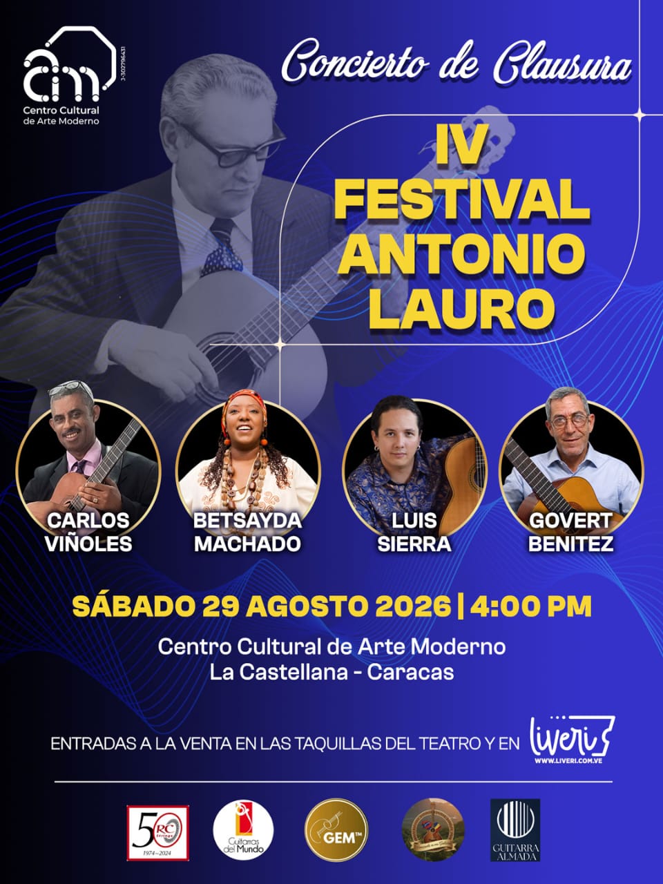 ¿Qué trae el cierre del Festival de Guitarra Antonio Lauro?