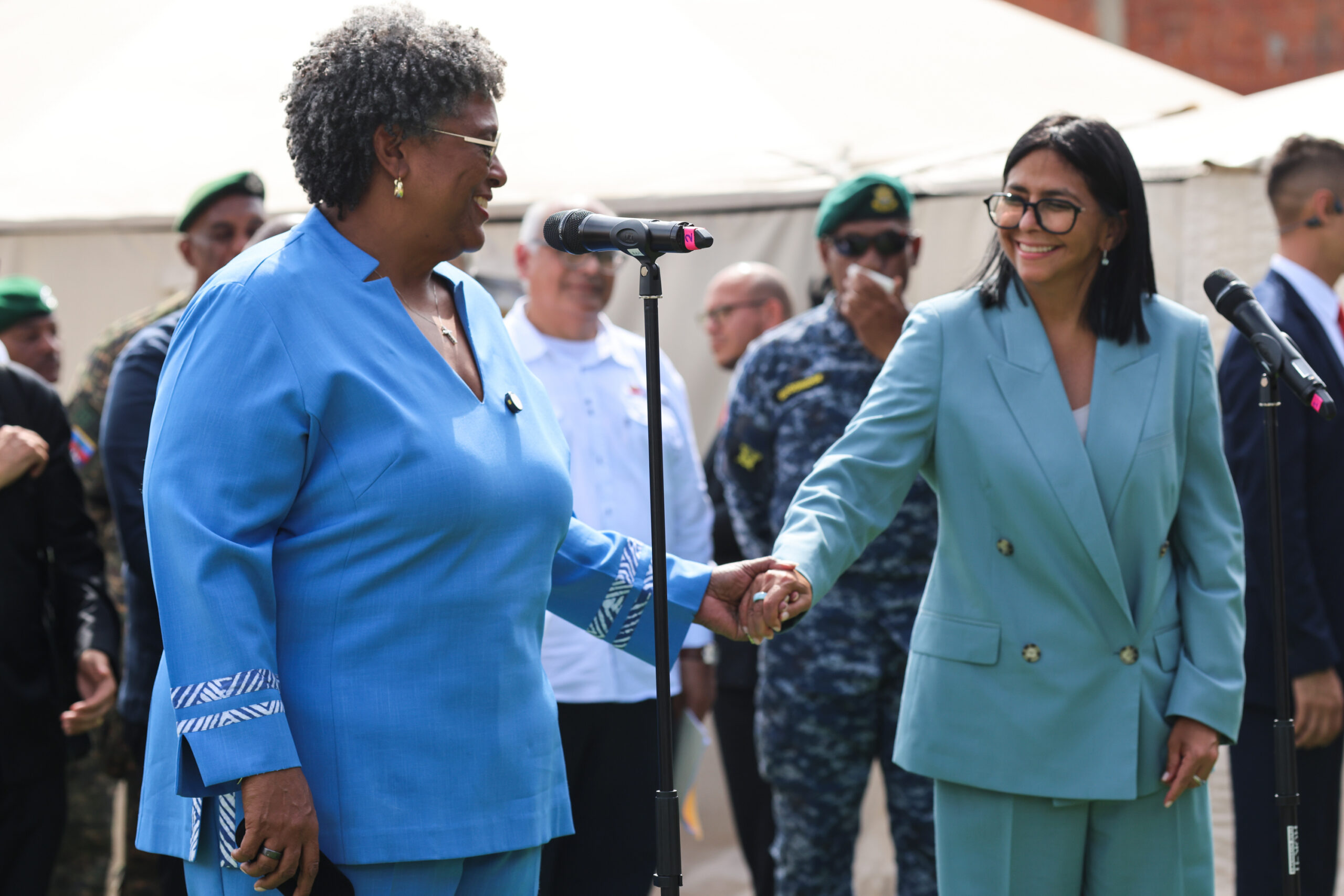 Cooperación médica entre Venezuela y Barbados se consolida con inspección de hospital de campaña