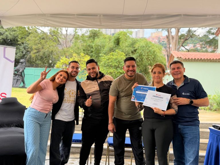La juventud venezolana impulsa su futuro productivo con certificación del Inces