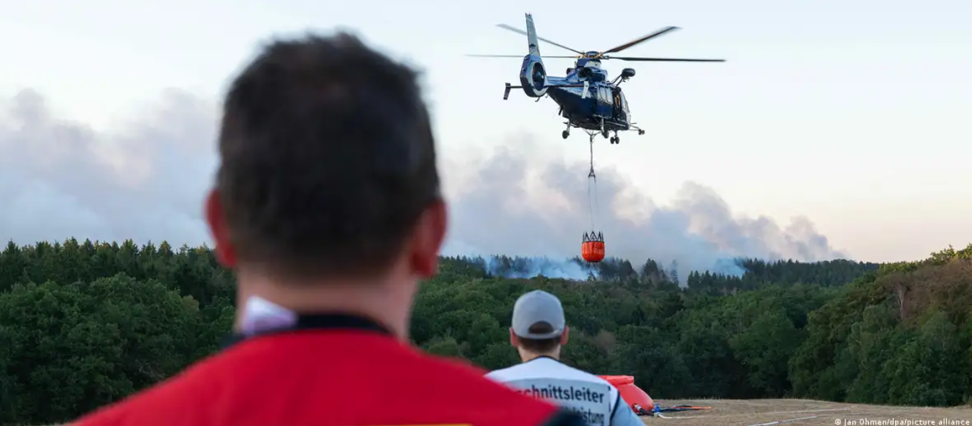 Incendio forestal en Alemania obliga a evacuar a 2.000 personas