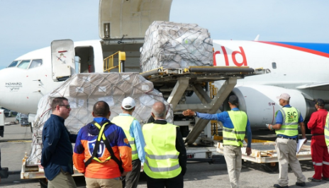 Solidaridad desde Egipto: arriban cinco toneladas de medicinas en donación