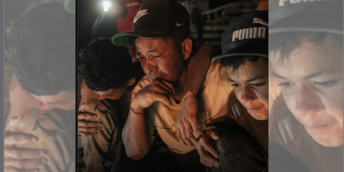 Huyeron del sismo en Venezuela y el terremoto los alcanzó en Colombia