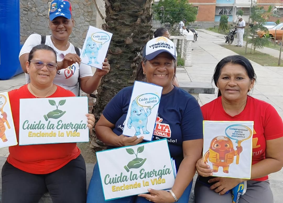 Comunidades de Ocumare del Tuy se forman en el uso responsable de la energía