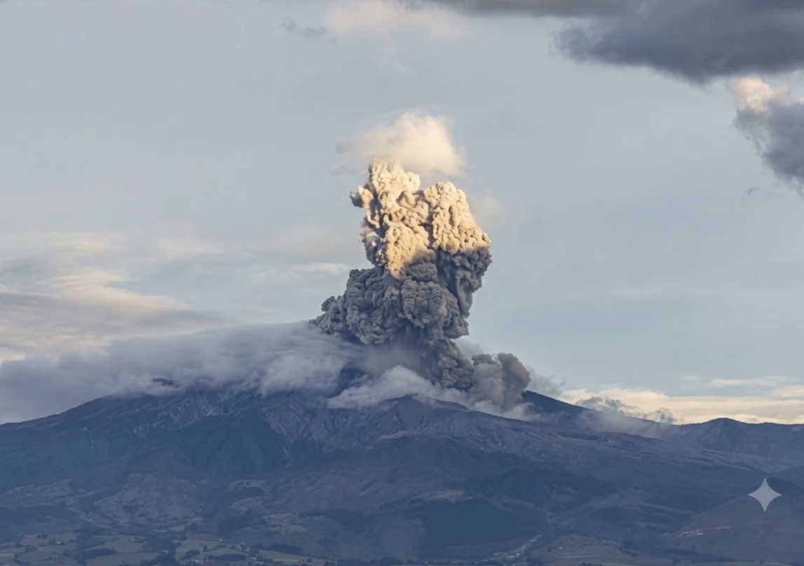 Alerta naranja: volcán Puracé se activa tras fuerte sismo en Colombia