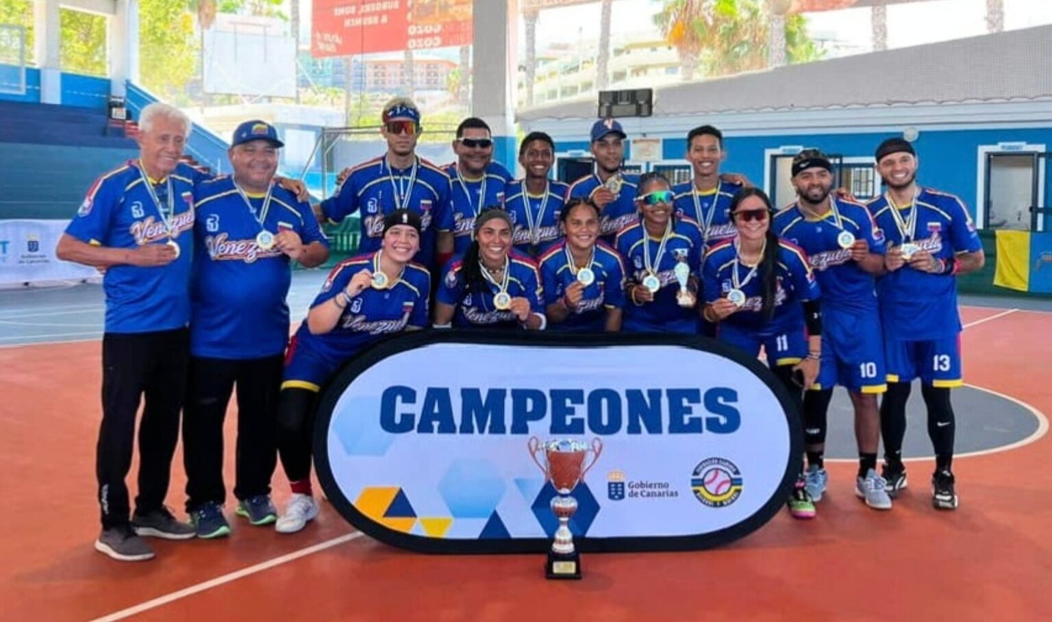 Venezuela se coronó invicta en Iberoamericano de pelota de goma