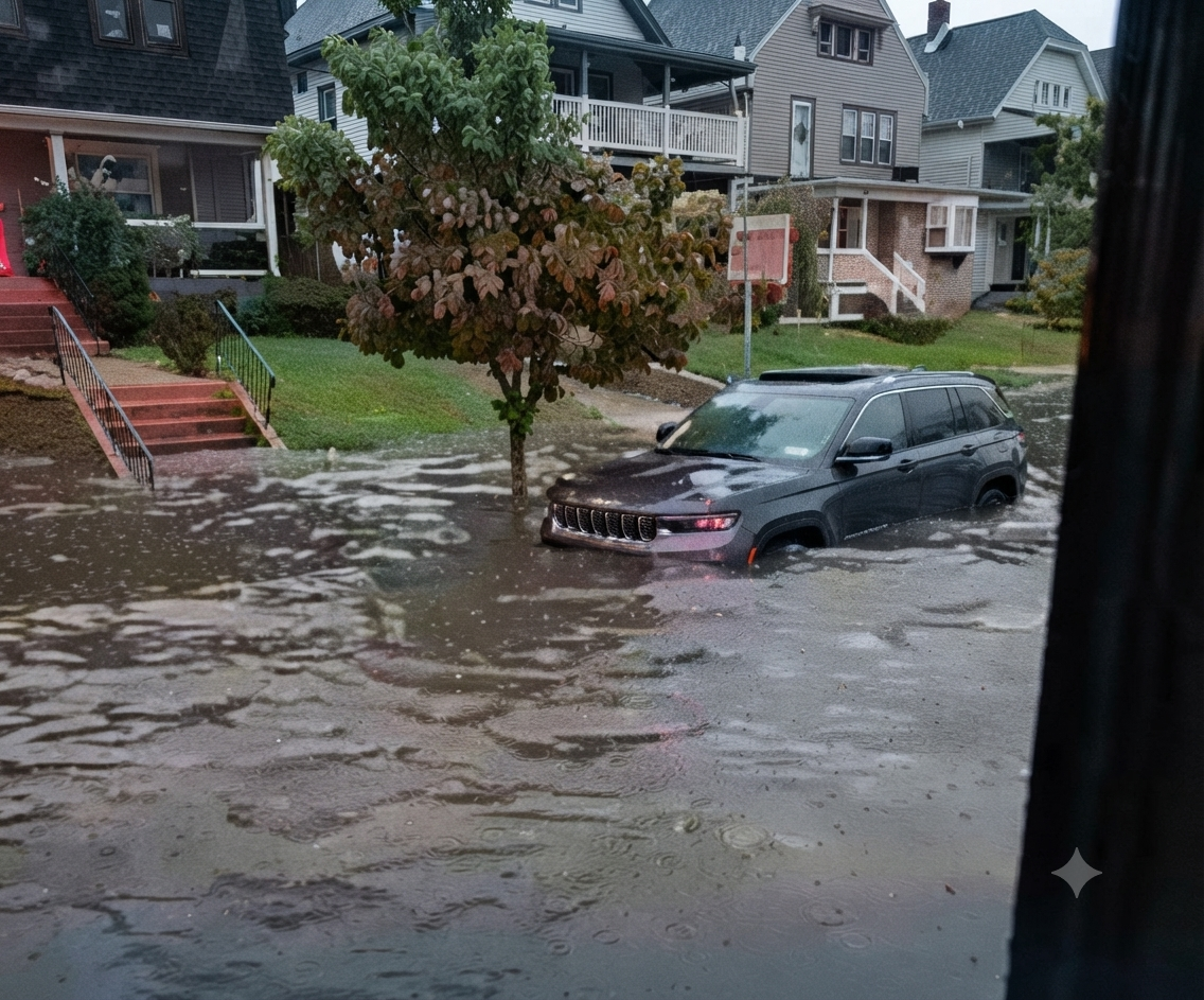 Una tormenta azota la región de Washington D.C. con vientos huracanados y apagones masivos