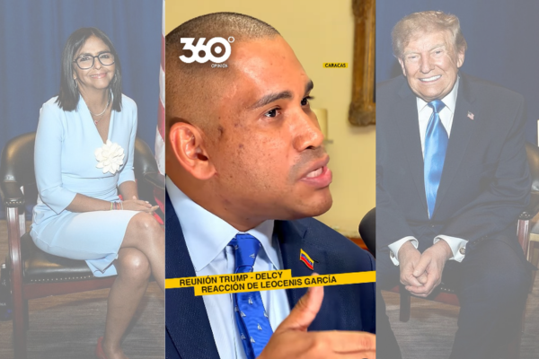 ¿Donald Trump cambió a María Corina por Delcy Rodríguez? Esto respondió Leocenis García