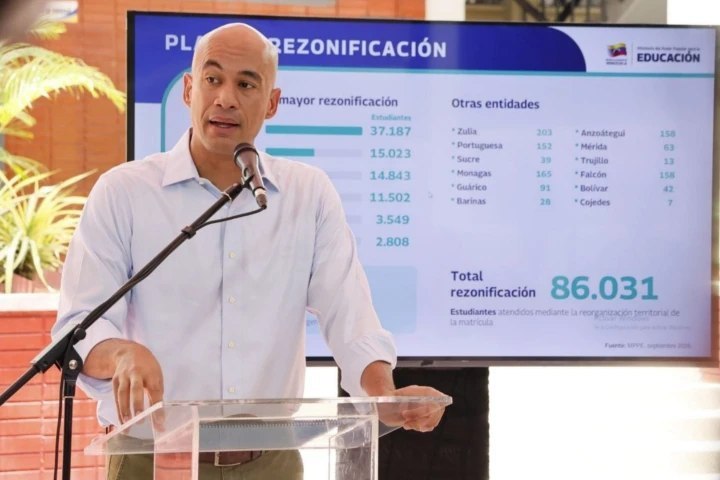 Gobierno logra rehabilitar y equipar totalmente cada escuela usada como campamento transitorio