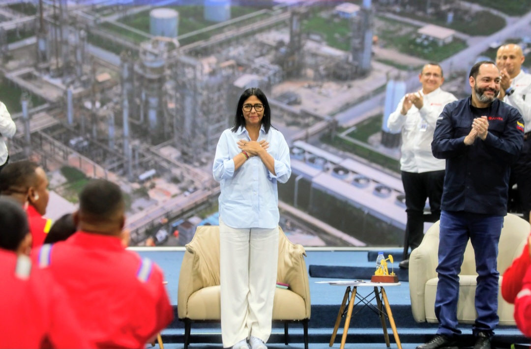 Delcy Rodríguez impulsa inversión estratégica para transformar el futuro industrial y social del país
