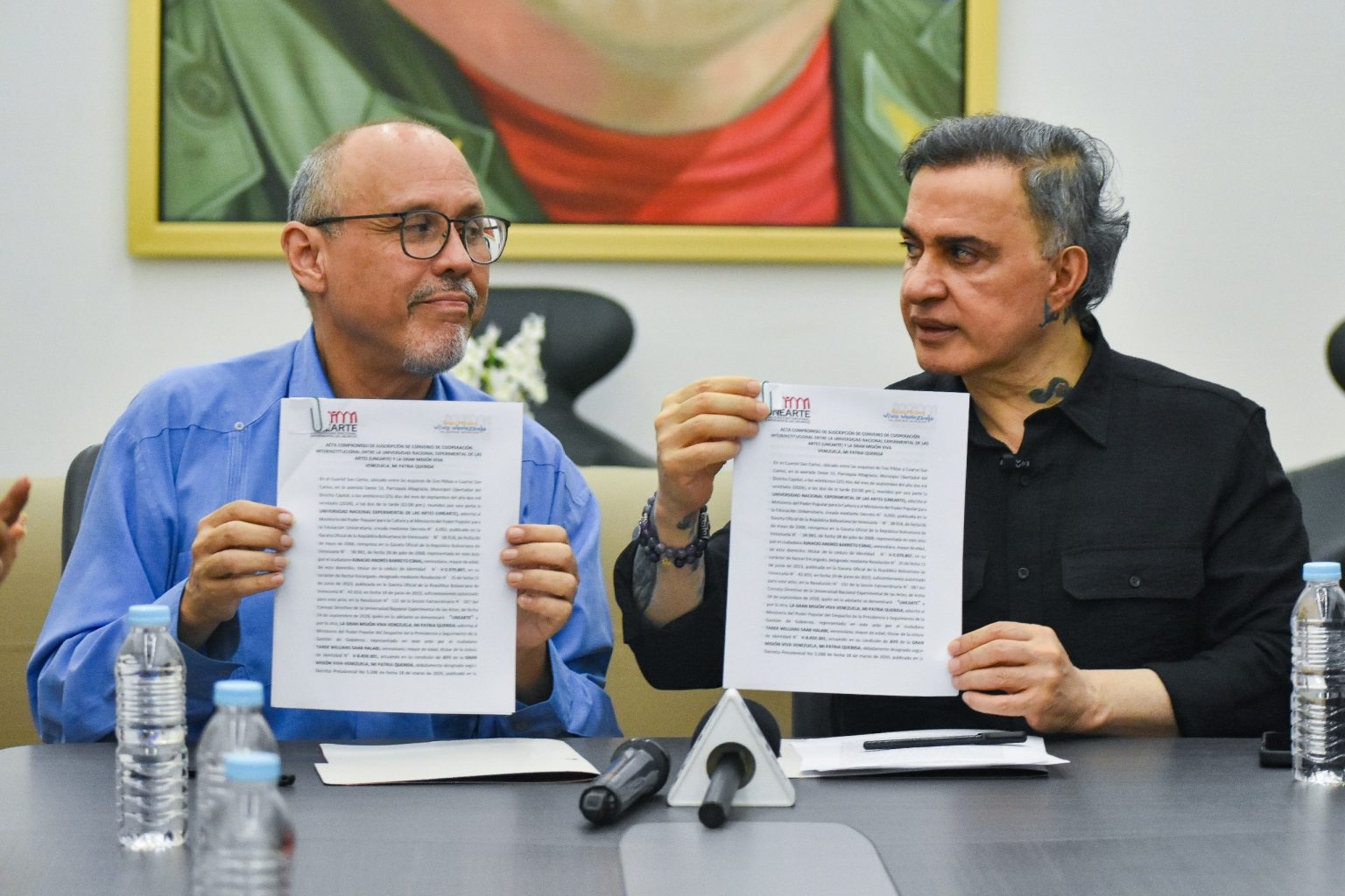 Unearte y Gran Misión Viva Venezuela firman convenio educativo