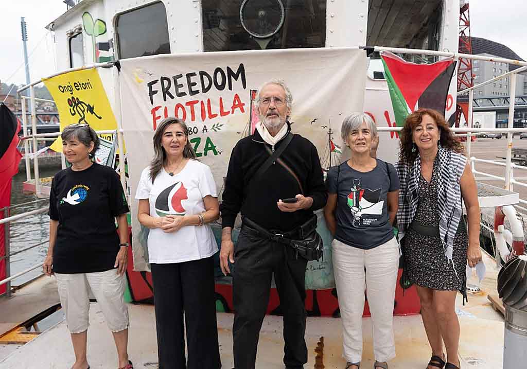 La flotilla que desafiará el bloqueo de Gaza en octubre