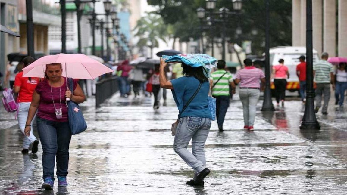 ¡Que no se te quede el paraguas! Inameh prevé lluvias en todo el país