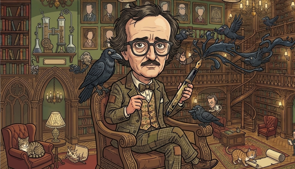 El último misterio del maestro del macabro: el enigma que rodea la partida de Edgar Allan Poe