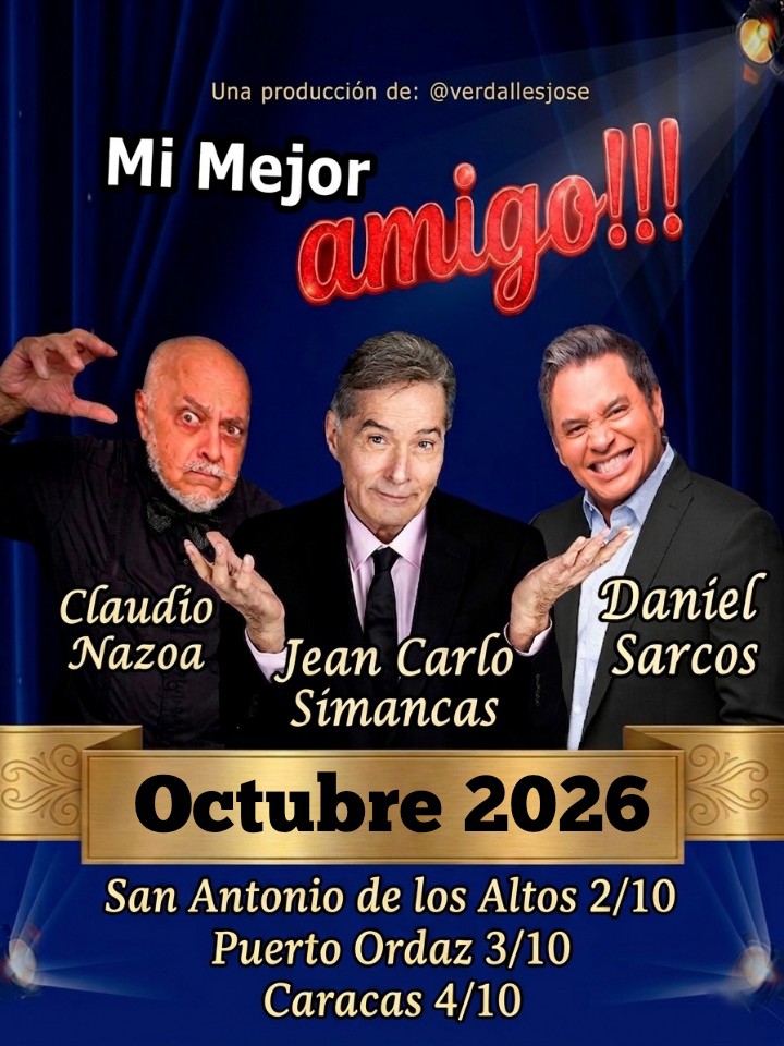 Comedia Mi mejor amigo inicia gira nacional por tres ciudades