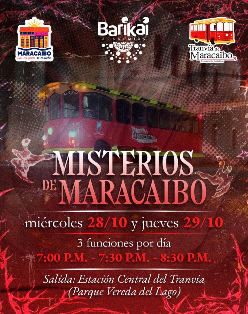 ​El Tranvía de Maracaibo enciende la noche con la esperada Ruta del Misterio