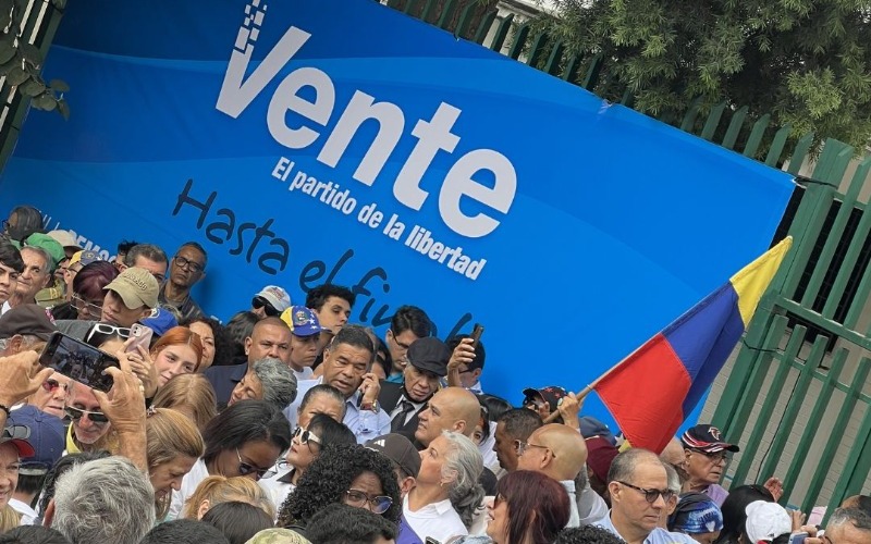 Vente Venezuela anuncia una gran movilización por un cronograma electoral