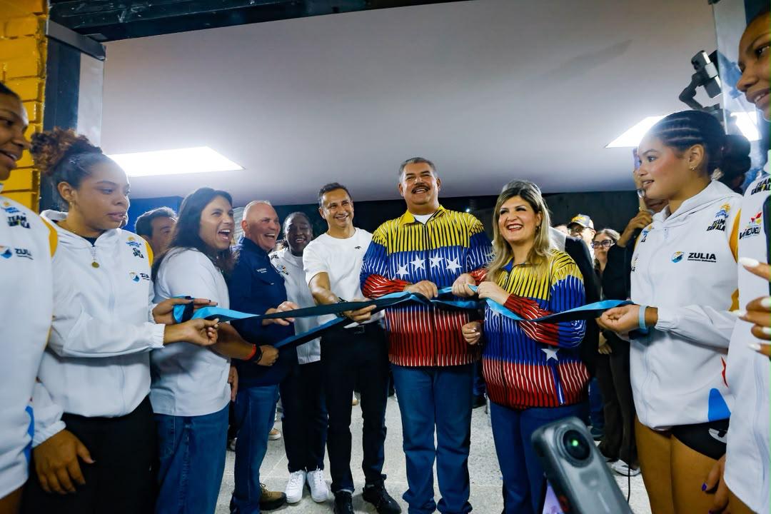 Maracaibo lista para el voleibol continental: entregan obras del polideportivo ante el debut de la Selección U19